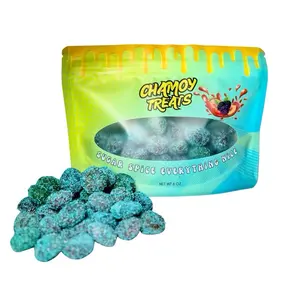 Sour Blue Raspberry Gushers Candy - Viral Trending Sweet Bonbon