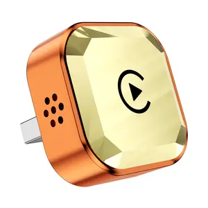 Yurnlv 2026 New Colorway Wireless Apple CarPlay Adapter, which stably converts wired car Bluetooth accessories into wireless car Bluetooth accessories (Diamond Edition)
