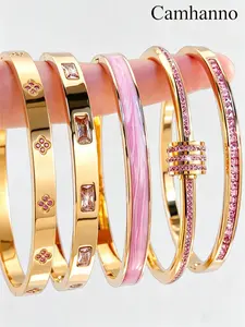 5pcs Fashion Jewelry Gift Set, High-End Bracelet Collection in Luxury Pull-Out Box, Perfect for Gifting, Elegant Accessories Bundle