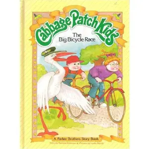 USED-The Big Bicycle Race (Cabbage Patch Kids) by Marileta Robinson (Hardcover)