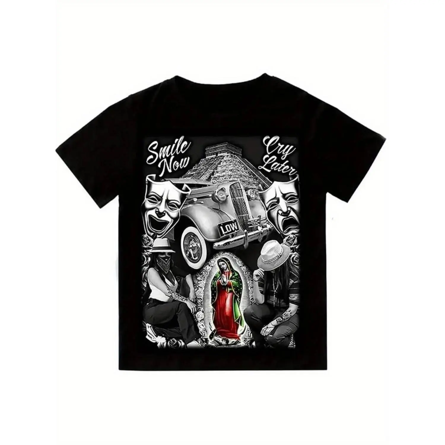 [100% Cotton] Aztec Graphic T-Shirt For Men 100 Cotton Comfortable Hip Hop Streetwear With Vibrant Print And All Season Wear Golf Gift T-Shirt For Men And Women  Golf Gift T-Shirt For Men and Women