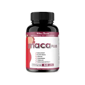 Wins Town Extreme Curve Maca Plus - 7500mg Max 60 Vegan