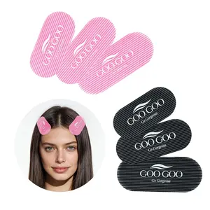 GOO GOO Hair Velcro Grippers 6PCS – Hair Extensions, Non-Slip Hair Holders for Sectioning & Styling, Flyaway Control, Soft & Reusable for Fine, Thick and Curly Hair, Men and Women, Salon and DIY#SummerVibes