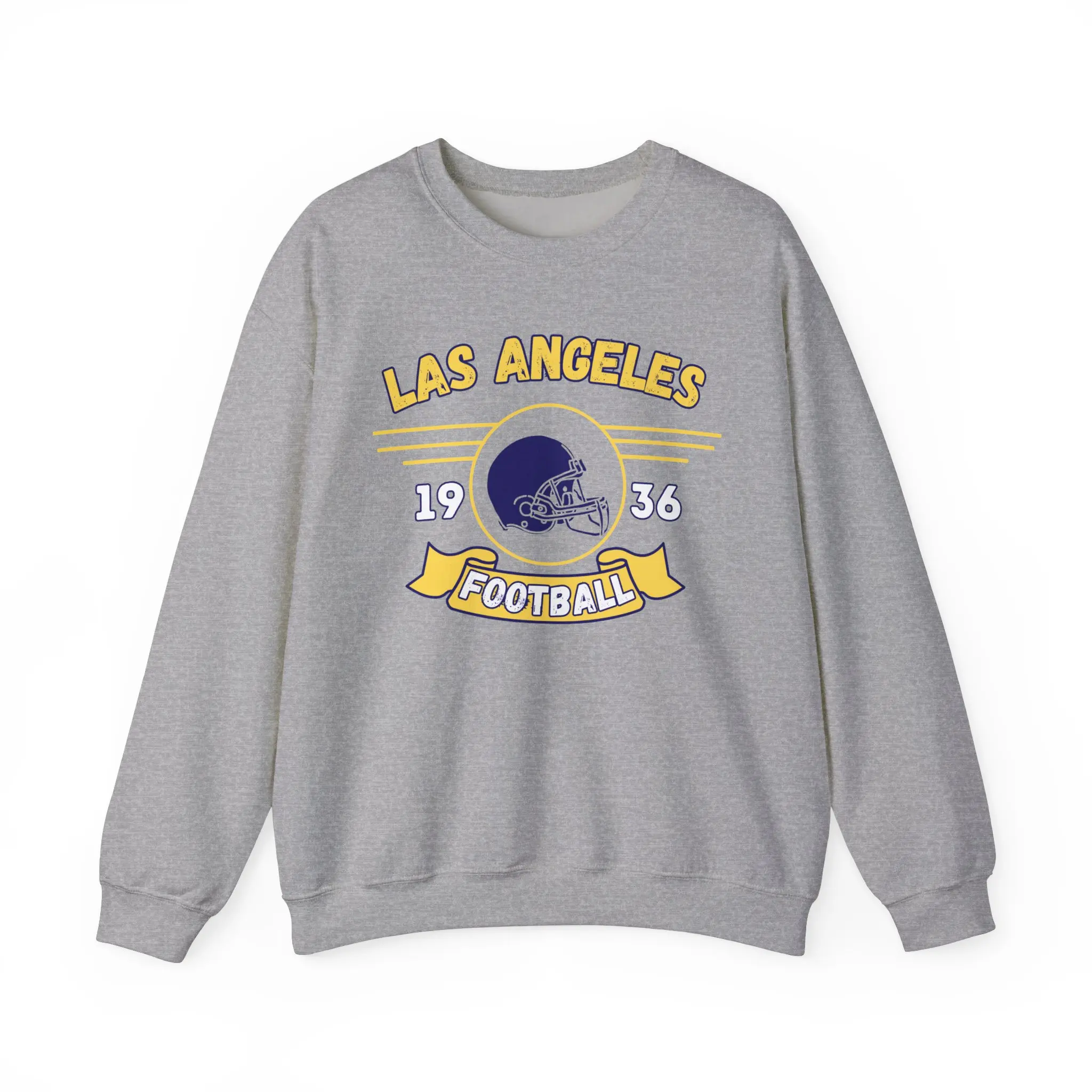 Vintage Football Sweatshirt 'Los Angeles Rams', For Men And Women