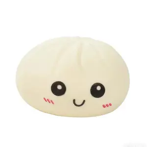 steamed buns  Stress Relief Ball Toy, Slow Rebound Foam, Super Soft Touch, Kids Day Christmas Birthday Gift, Relaxing Pressure Release, Kawaii Squishies