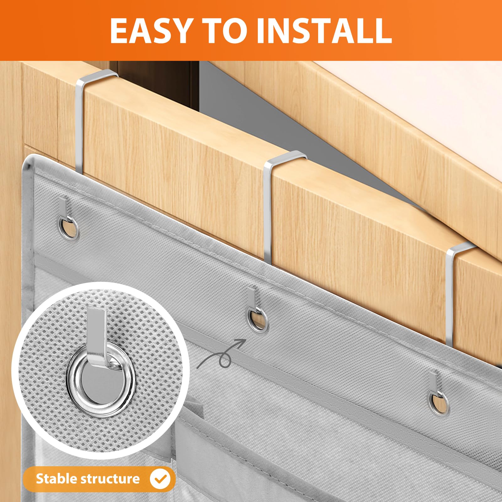 Weekly Clothes Organizer – Day of the Week Hanging Closet Storage for School Outfits, Wardrobe Organizer with Labels for Monday to Friday