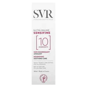 SVR Sensifine Nutri Balm Nourishing Rich Face Cream, 24hr Soothing 1.4oz / 40ml