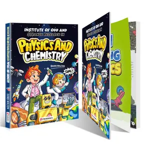 S【Institute of Odd and Strange Research in Physics and Chemistry】 A Comic-Style Science Enlightenment Book for Kids – Fun Physics, Chemistry & Math Learning Paperback to Spark Children’s Interest in STEM Paperback
