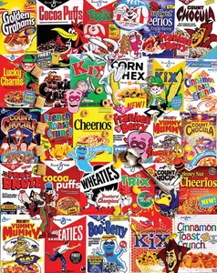 Cereal Boxes (1261pz) - 1000 Piece Jigsaw Puzzle