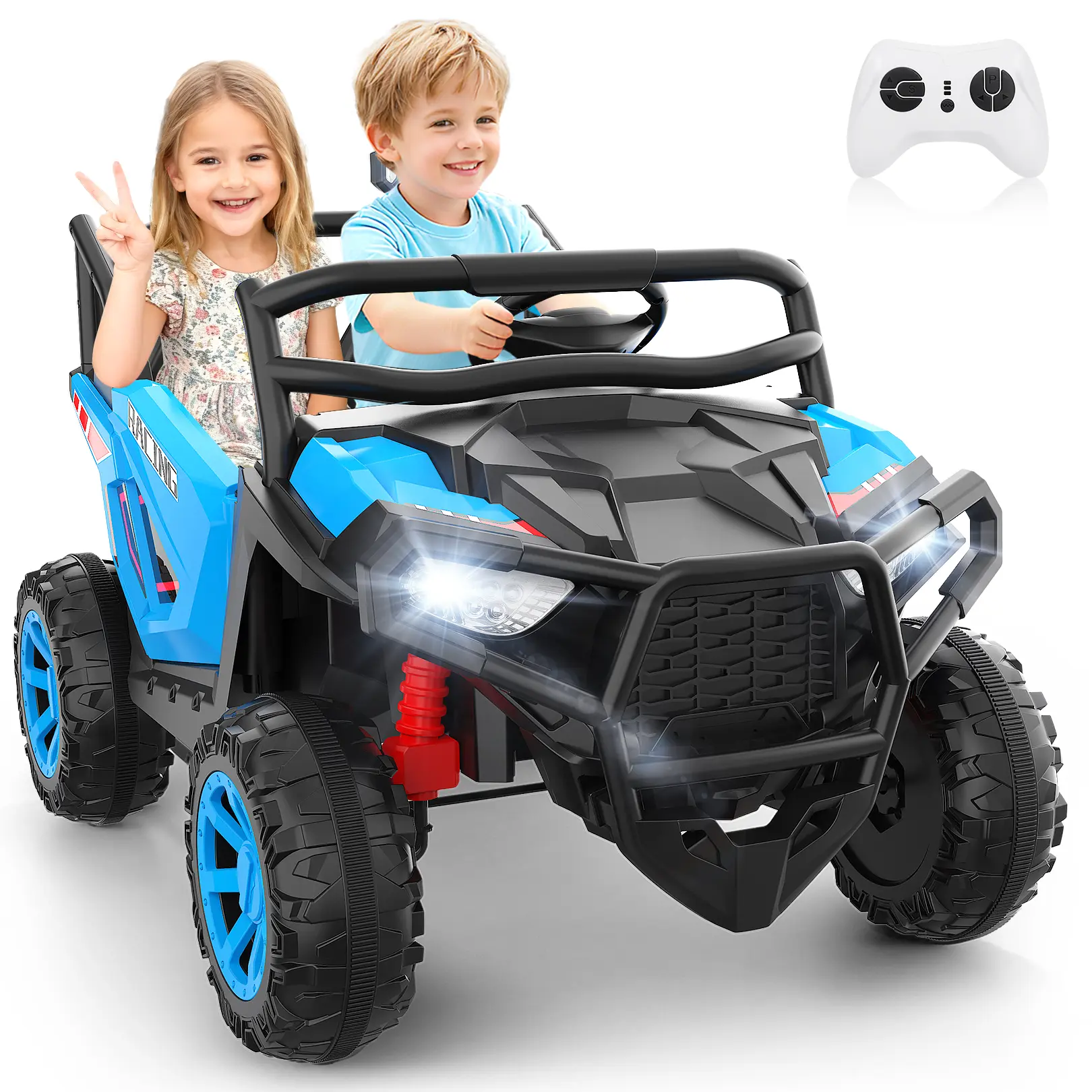 Blue-24V 2-Seater UTV