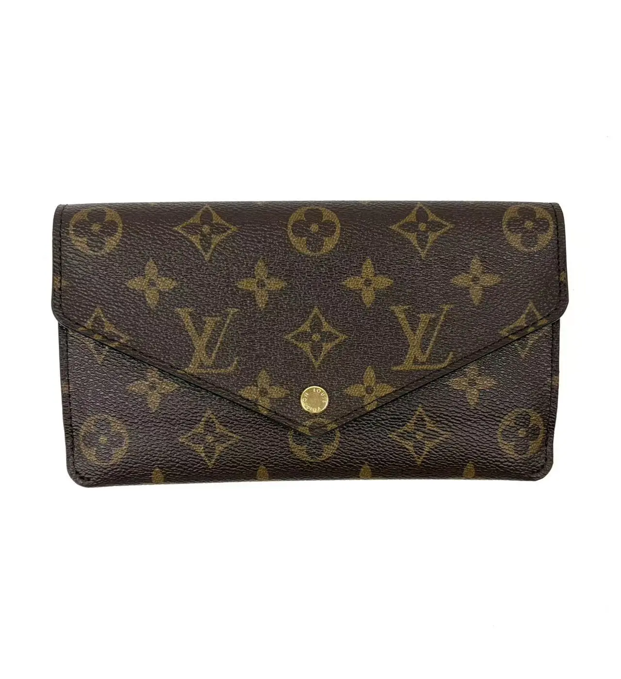 Pre-owned Louis Vuitton canvas Clutches & Wristlets Clutch Wallet, Pre Loved Luxury Wristlet for Women