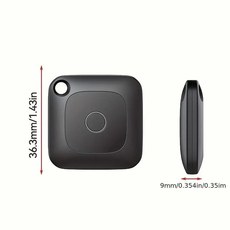 WeTag-1/2/4/8pcs, Smart Outdoor Tracker, 1.43 Inches, Wireless Low Power Function, Mini GPStracker, High Decibel Alarm, Application Control, Smart Positioning, Suitable for Cars, Wallets, Luggage Bags, Keys, Item Finder, Ideal Gift for Travelers