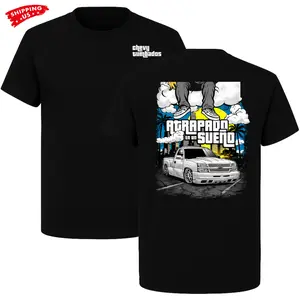Chevy Tumbados Atrapado En Un Sueño T-Shirt, Lowered Silverado Street Truck Graphic Tee for Custom Chevy Fans