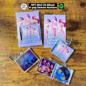 Anime NFC K-pop Mini CD Keychain – Soundtrack Mini Album