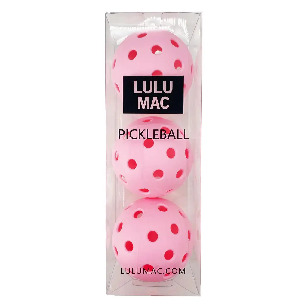 LULU MAC PICKLEBALL BALLS LULU MAC PICKLEBALL BALLS