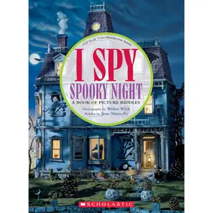 I Spy Spooky Night: A Book of Picture Riddles Hardcover – Picture Book, July 30, 2019