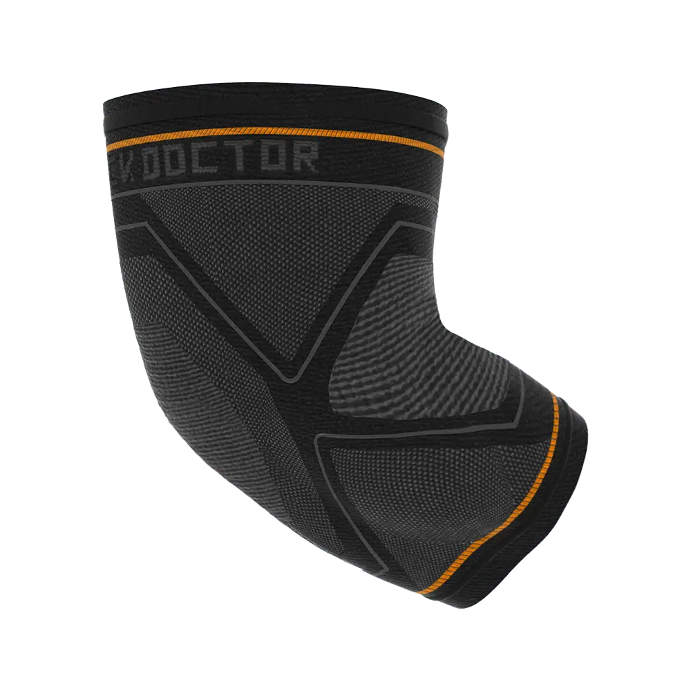 Shock Doctor Compression Knit Elbow Sleeve with Gel Support
