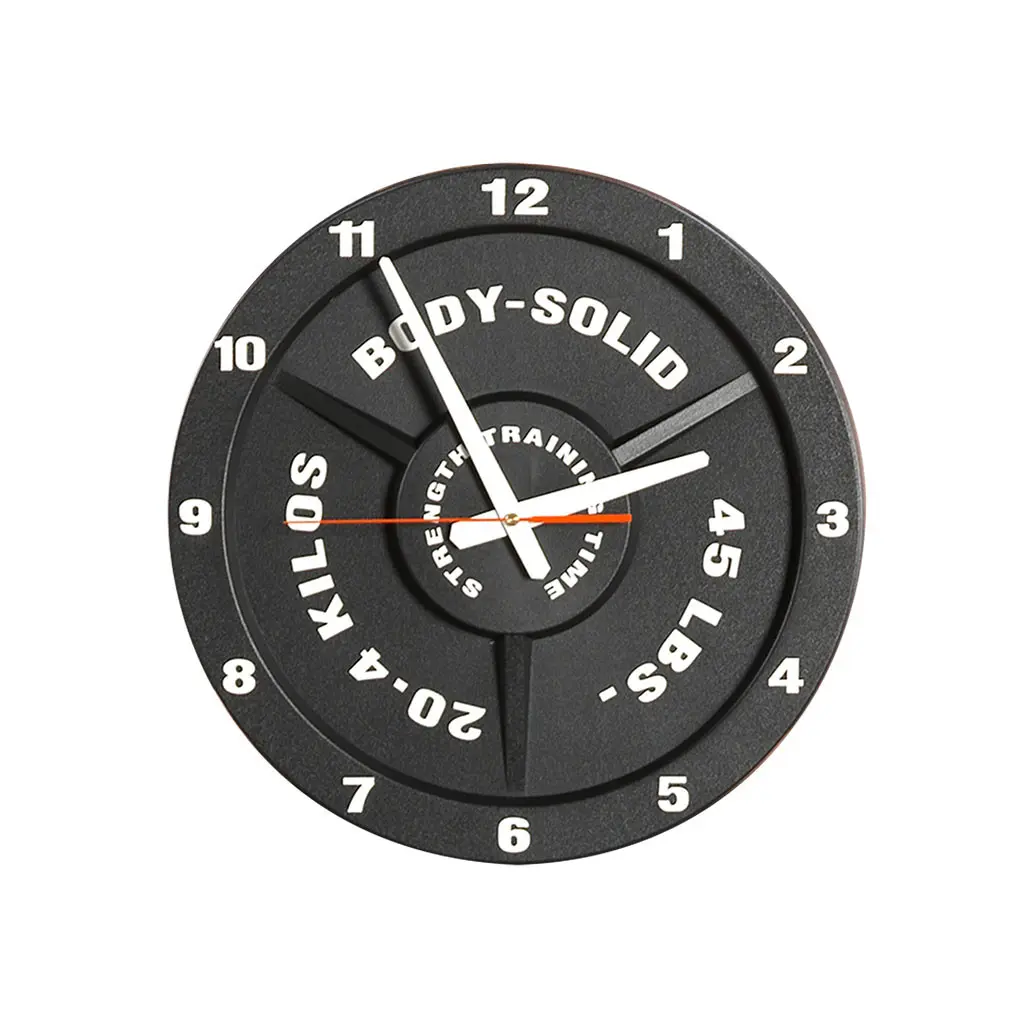 Olympic Weight Plate Wall Clock