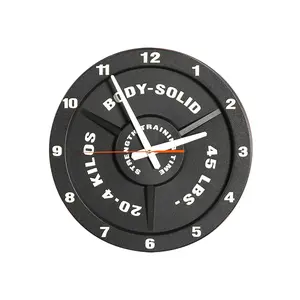 Weight Plate Wall Clock