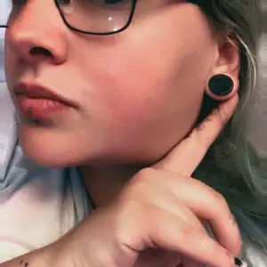 Rainbow Fluorite Stone Plugs Double Flare – Natural Crystal Gauges in Vibrant Purples & Greens 3mm-35mm- Yellow Fluorite Listed as Variation