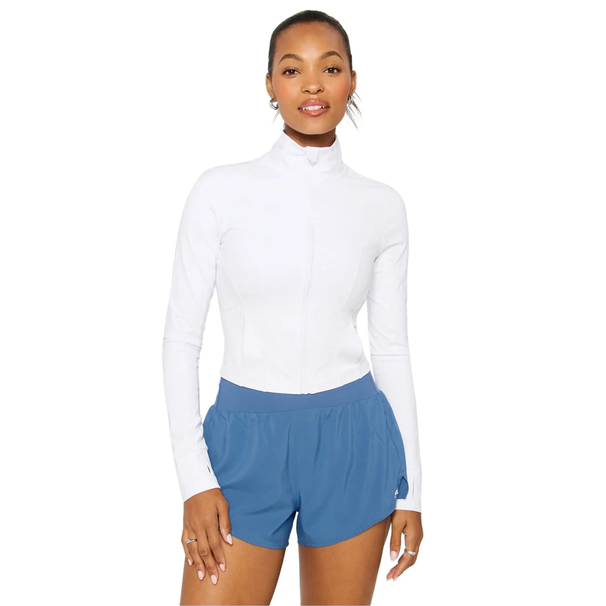 Fabletics Perfect Storm Cropped Train Jacket Fabletics Perfect Storm Cropped Train Jacket