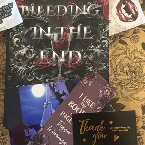 B.I.T.E Swag Pack - A Sapphic Vampire Romance by Cheyanne Brubaker - Bleeding in the End