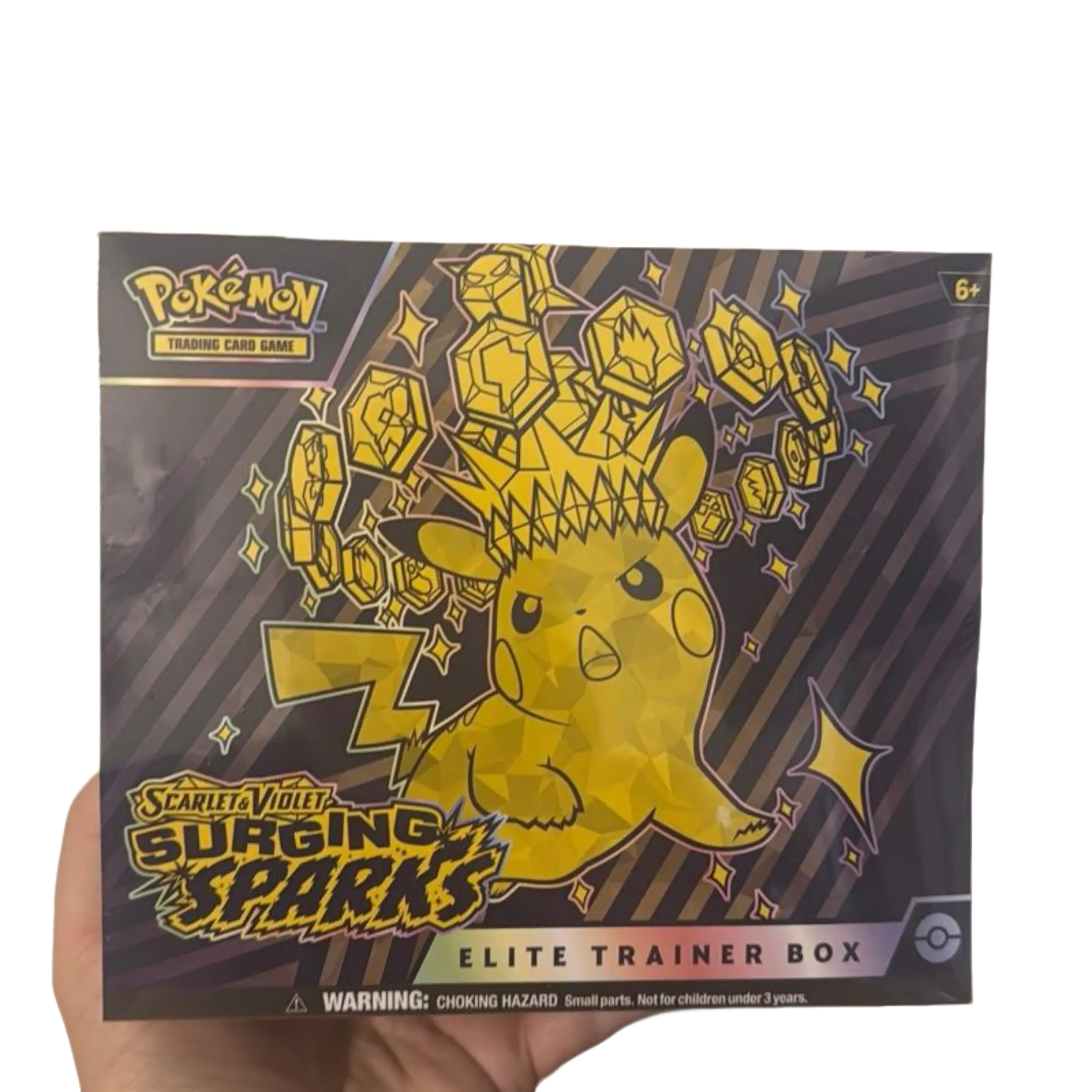 (OPEN LIVE) Pokémon Surging Sparks Elite Trainer Box - Scarlet & Violet Edition Trading Card Game Expansion Pack