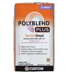 Custom Building Products 104013 25 lbs Haystack Polyblend Plus Sand Grout