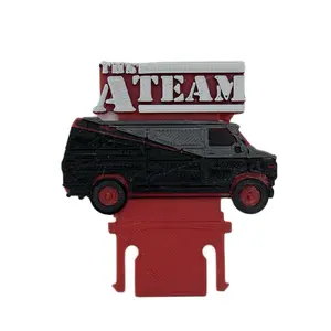 A-Team van Hard Hat clip 3D printed