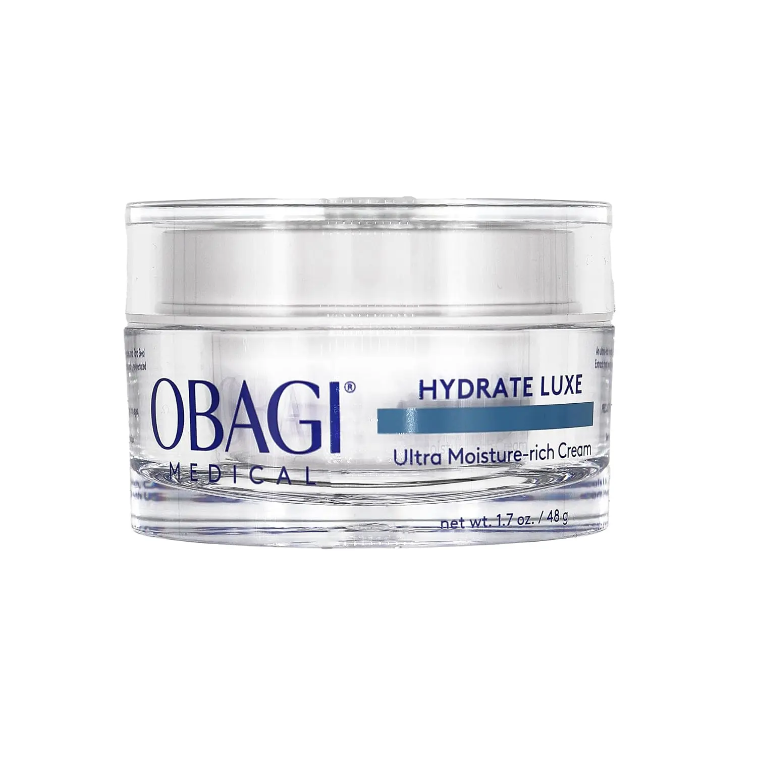 Obagi Hydrate Luxe Ultra Moisture-Rich Cream with Biomimetic Peptides & Tara Seed Extract for Intensive Hydration and Rejuvenated Complexion Obagi Hydrate Luxe Ultra Moisture-Rich Cream with Biomimetic Peptides & Tara Seed Extract for Intensive Hydration and Rejuvenated Complexion
