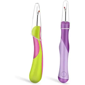 2 count Seam Rippers for Sewing : Seam Ripper and Thread Remover,  Remover Unpicker Tool, for Hand Sewing, Crafts and Knitting Seam Removers Crafting Removing Threads Tools, Stitching