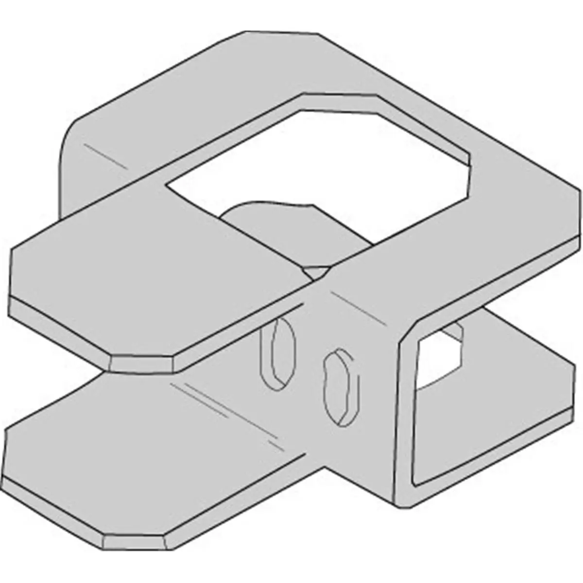 212 MAIN Plywood Clips (Pack of 250), 18-Gauge Galvanized Steel, 0.63in & 10.25in Panel Structural Support, Reduces Deflection for Roof Sheathing & Sailing Panelized Construction