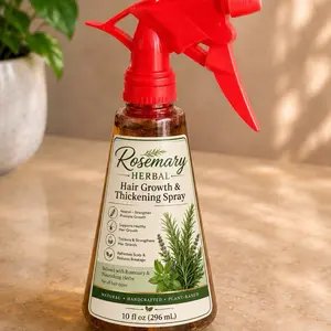 Concentrated Rosemary and Herbs Hair Spray, Haircare Product for Hair Loss Concerns