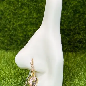 Heart Dangle Nose Ring