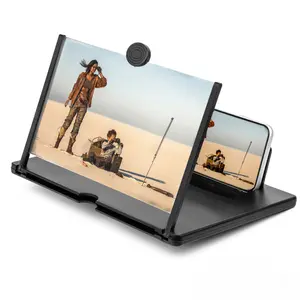 10"Mobile Phone Magnifier - Ultra-HD Screen Magnifier for Easy TV Viewing Orientation for Landscapes Use Eye Protection Full-Screen Mobile Phone Magnification