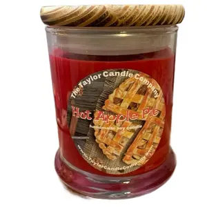 Taylor Candle Company Hot Apple Pie Soy Candles Various Sizes Available Handmade Scented Wax