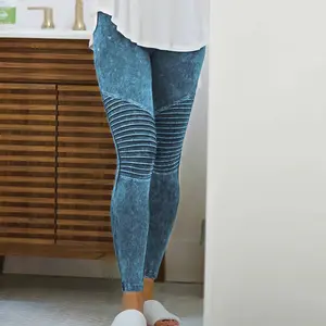 Mineral Washed Cotton Leggings