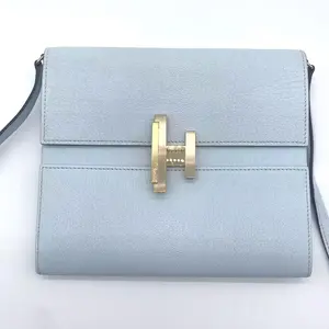 Pre-owned HERMÈS Leather Small Leather Goods Cinhetic To Go Wallet Chevre Mysore