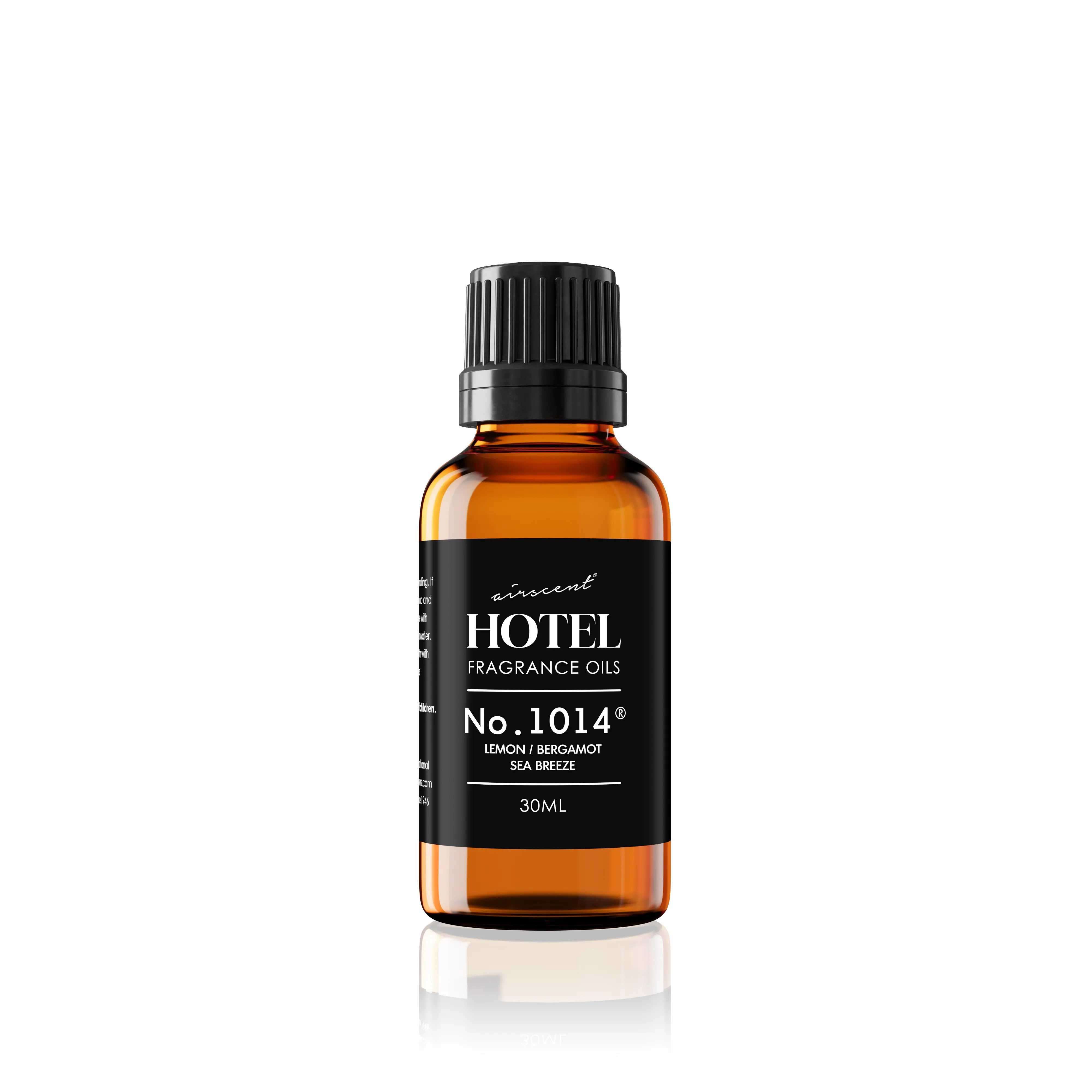 AirScent Hotel Diffuser Oil No. 1014 Inspired by The Iconic 5-Star Hotel Coastal Blend - Lemon Bergamot Sea Breeze - 10 mL .34 fl oz - Fragrance Oil for Ultrasonic and Waterless Diffusers and Crafting
