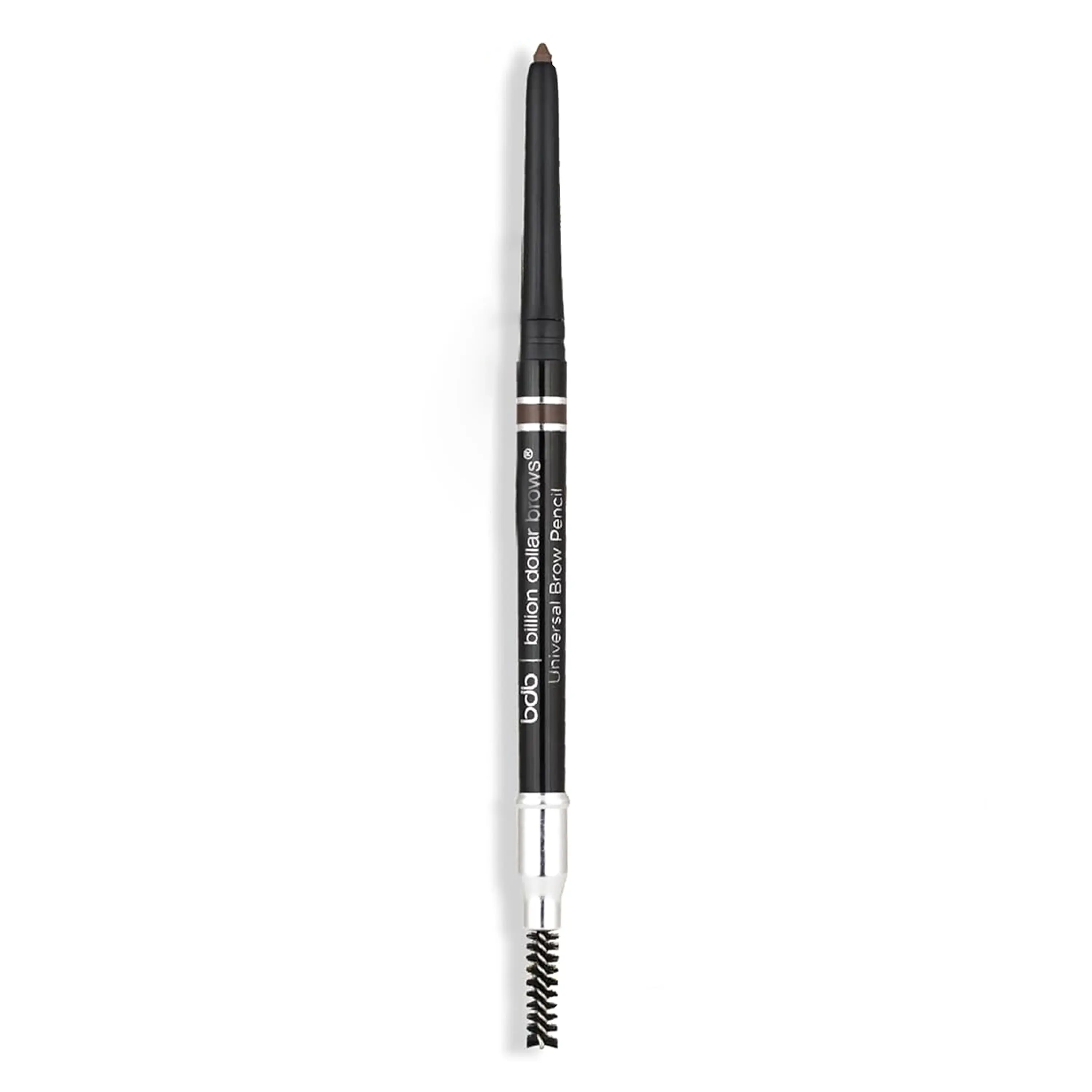 Billion Dollar Beauty Universal Brow Pencil Long-Lasting Water-Resistant Pomade Formula with Spoolie Brush for Blending Makeup Cosmetic