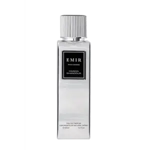 Maison Ghandour Emir Silver Men's Perfume - Vibrant & Unique Scent - Refreshing & Timeless Fragrance - 3.4 fl oz