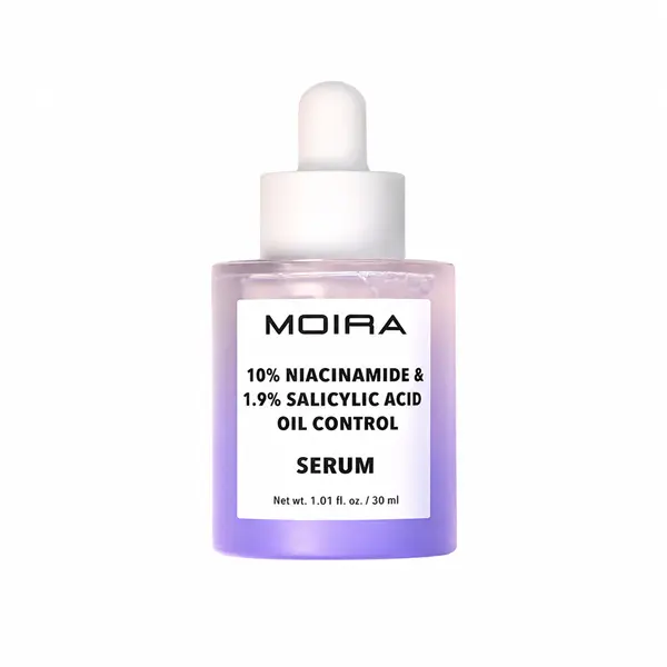 MOIRA 10% Niacinamide & 1.9% Salicylic Acid Oil Control Serum, Pore Care Treatment for Oily Skin
