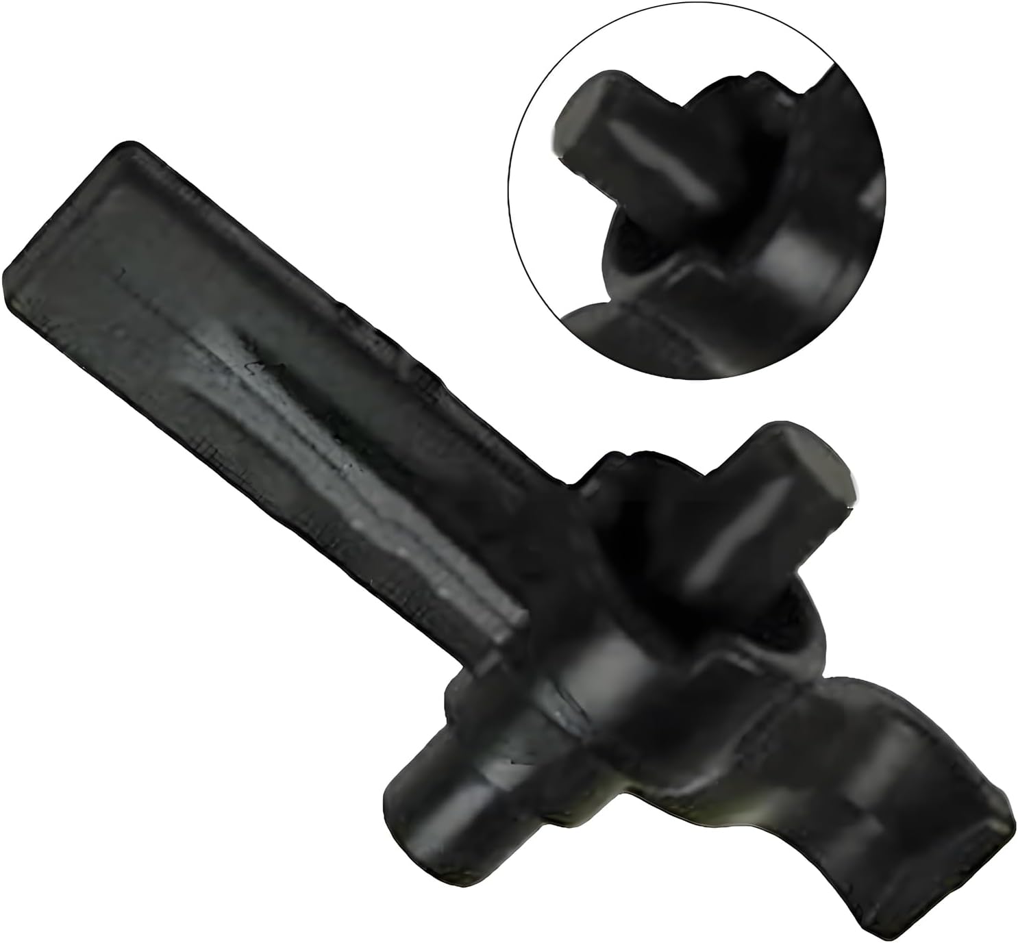 DeWalt 90605748 Leaf Blower Attachment Parts Tube Clips for DCBL720 DCBL722 DCBL770 DCBL790 Series Black 2-Pack High-Quality Replacement