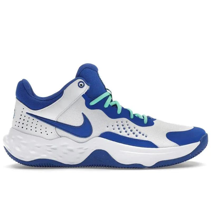 Nike Men's Fly.By Mid 3 White Game Royal Basketball Shoes, from StockX