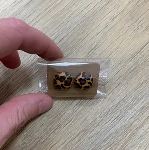 Leopard Studs