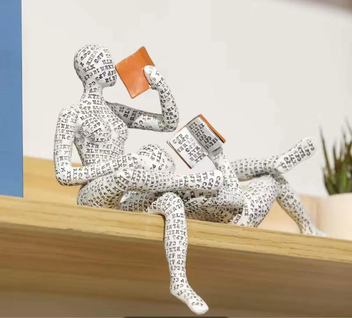 Read With Me Tabletop Statue, 2-piece Set