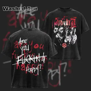 Vintage Retro Mudvayne band 2 sides T-Shirt , Mudvayne T-shirt & Hoodie , Washed Oversized T-Shirt , Rock Band Shirt, Retro Music Tee, Rock Music Lover Shirt, Vintage Band Shirts Casual Fabric Fit Top , Top Men's and Women's Clothing