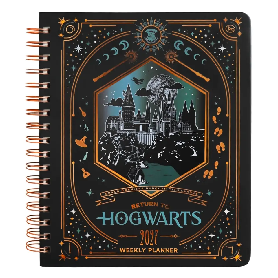 Harry Potter Return to Hogwarts 2027 Weekly Planner, Personal Organizer