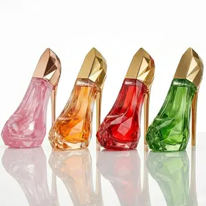 Deold 4-piece 4.04 fl oz Self Boundless High Heel Shoes Perfume  for Women Aromatic Floral Fruit Woody Scent Long-Lasting BPA-Free Ideal Gift summervibes,
