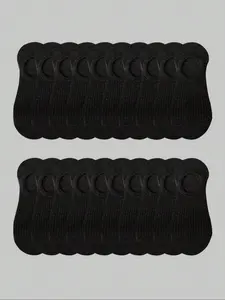 Men's Invisible Low-Cut Crew Socks, Lightweight Breathable Casual Design, Ideal for Spring Summer Fall, Perfect for Daily Wear & Travel Essentials